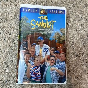 Fox The Sandlot VHS - Blue and Yellow Cover